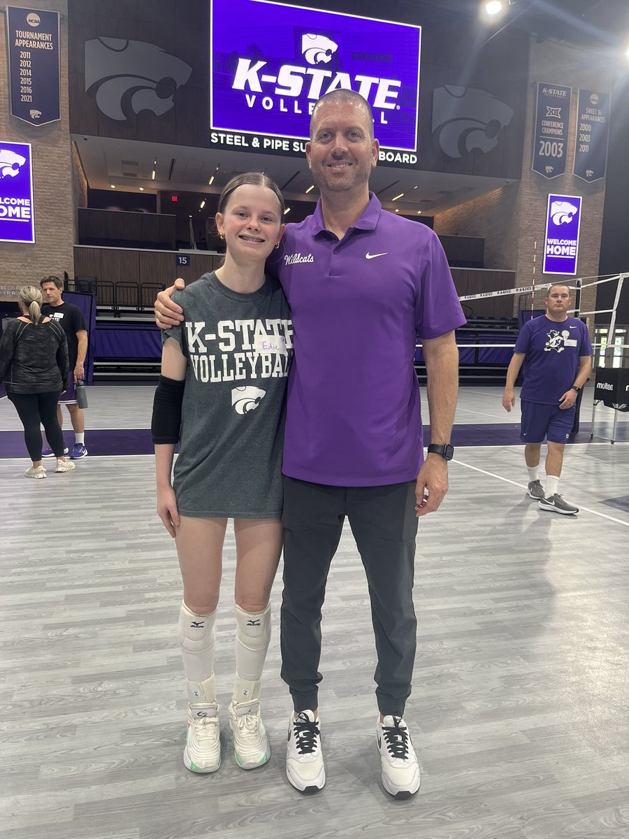 Edie Miller (@ediemiller27) on Twitter photo Thank you <a href="/KStateVB/">K-State Volleyball</a> for the great camp! I loved getting to play with all the talented athletes and touring the facilities. #libero #kstate Thank you <a href="/KStateVB/">K-State Volleyball</a> for the great camp! I loved getting to play with all the talented athletes and touring the facilities. #libero #kstate