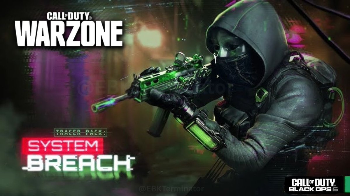 EBKTerminator's tweet photo. ๐ฅ๐ฅ BREAKING!! ๐ฅ๐ฅ
๐ฅ๐ฎ NEW VIDEO! ๐ฅ๐ฎ
NEW UNRELEASED - SYSTEM BREACH Tracer Pack! ๐๐
https://t.co/c0B04GHOjM
#SystemBreach #EBKTerminator #Warzone #UltraSkin #TracerPack #BlackOps6 #Bundles #Activision #CallOfDuty #Verdansk #RebirthIsland https://t.co/eMuJkXmO2X