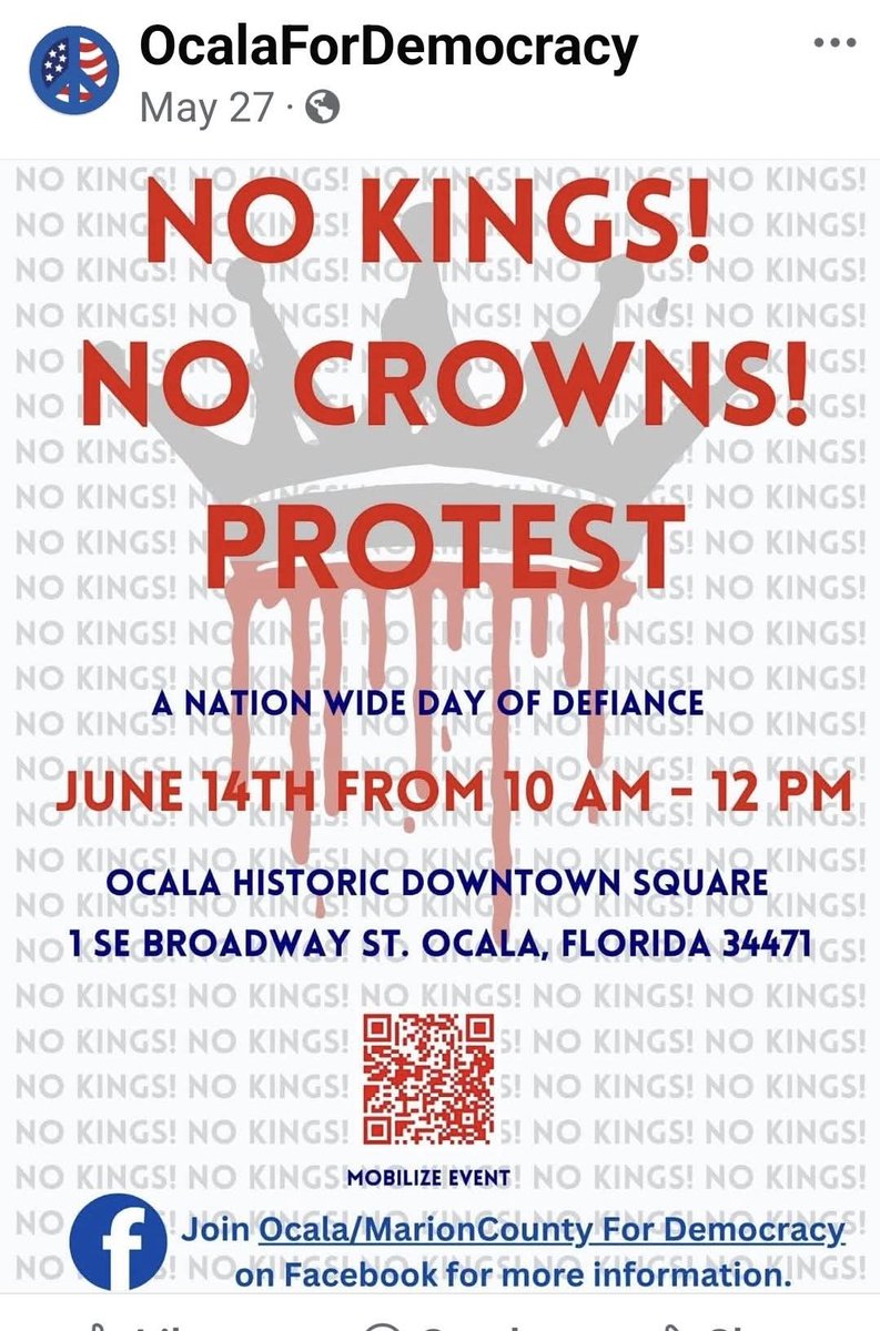 Sassafrass_84's tweet image. Two hours from my home. This no kings riots has infected Florida.