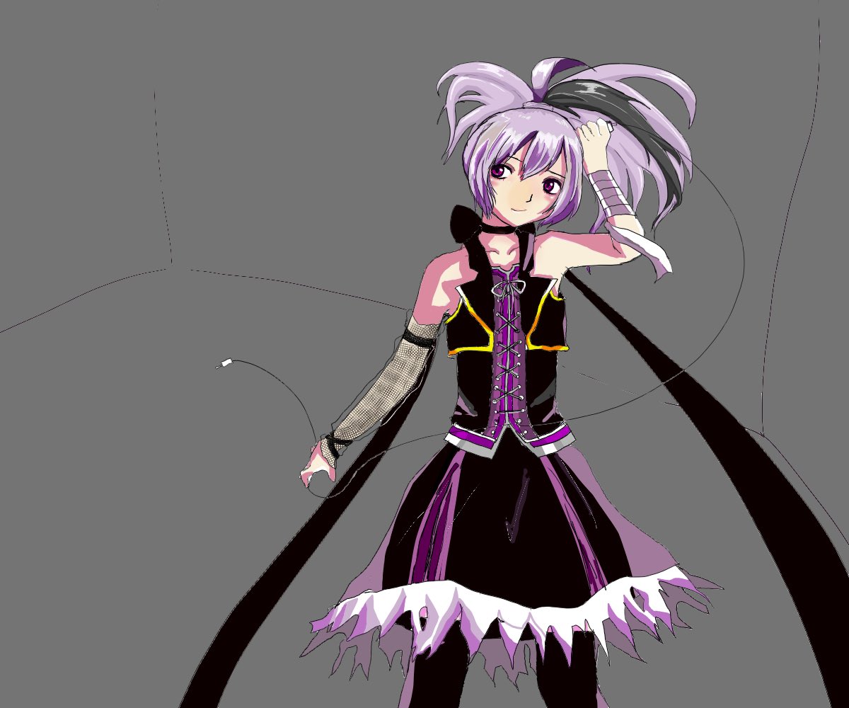 ドライブの奥底から3年前に描いたフラワ出てきた。