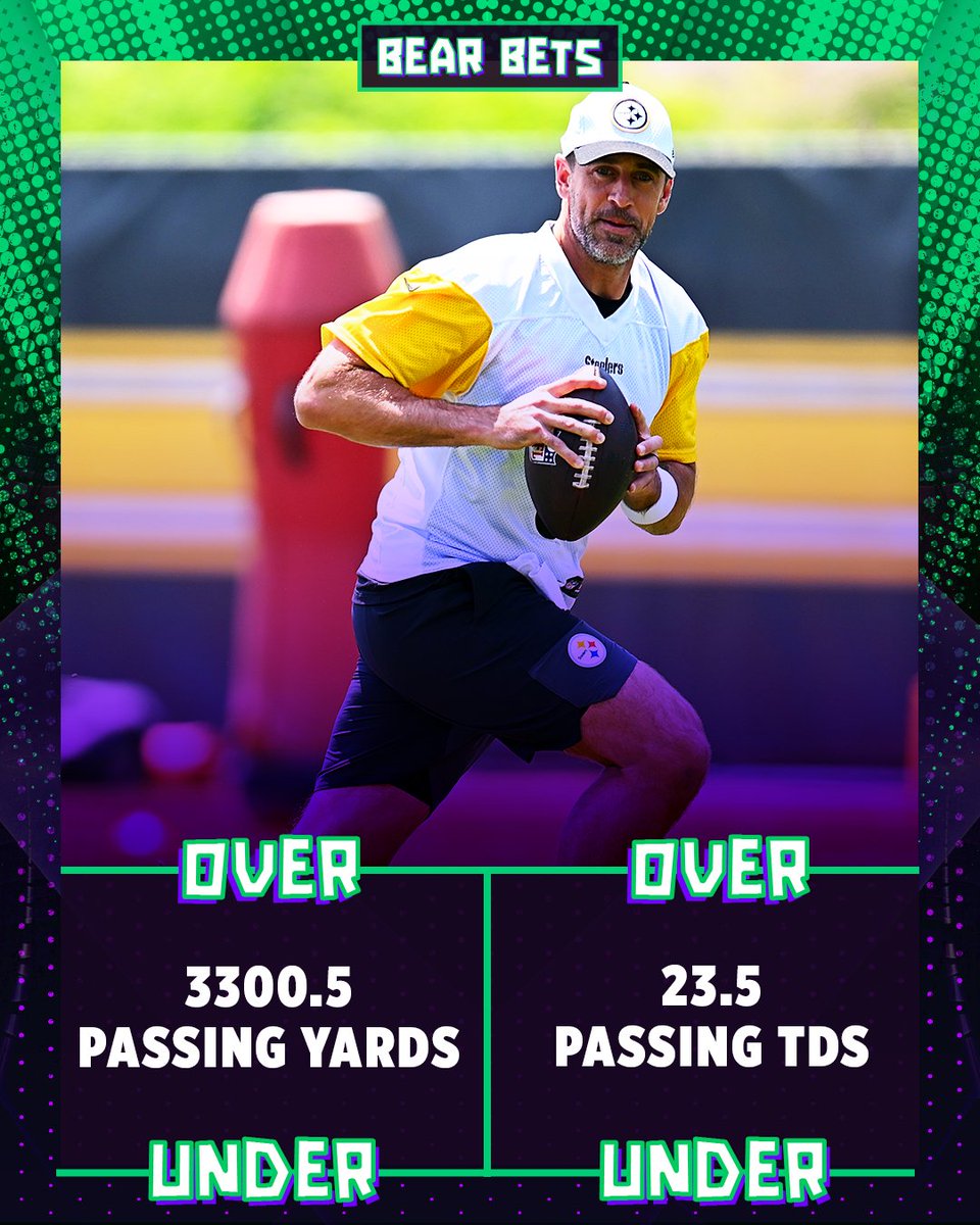 Over or under for these Aaron Rodgers futures? ⬆️⬇️