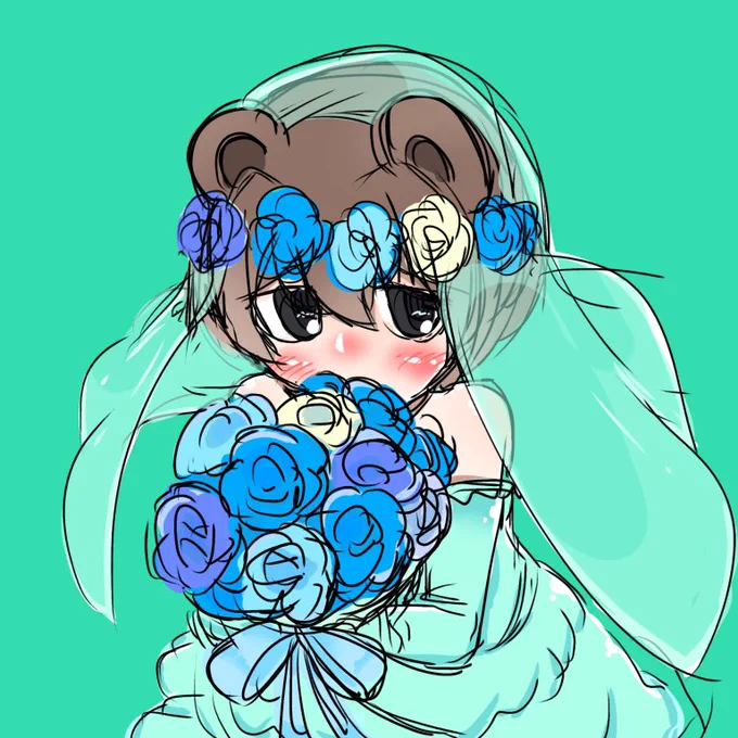 落書き ジューンブライド野