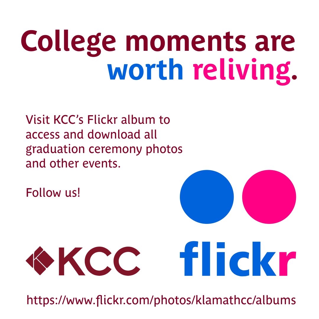 🎓✨ Graduation moments are worth reliving!
Check out all the smiles, hugs, and cap tosses from our recent and future ceremonies on Flickr! 📸

👉flickr.com/photos/klamath…

Follow us on Flickr!