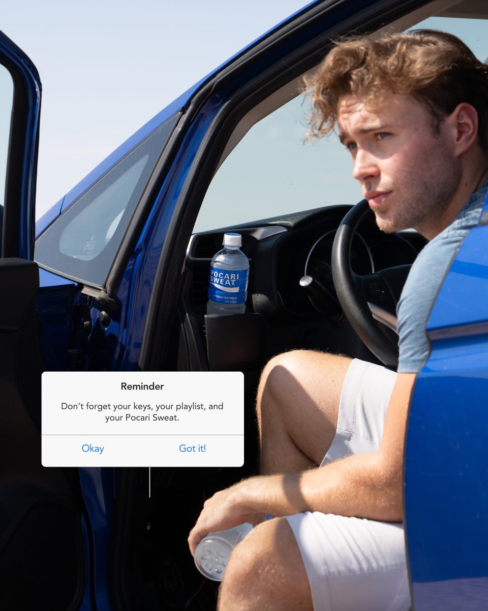 Do you have everything you need for summer road trips? 🚗 Let us know your essentials!

#PocariSweat #TryPocari #TeamPocari⁠ #Hydration #Electrolytes #Summer