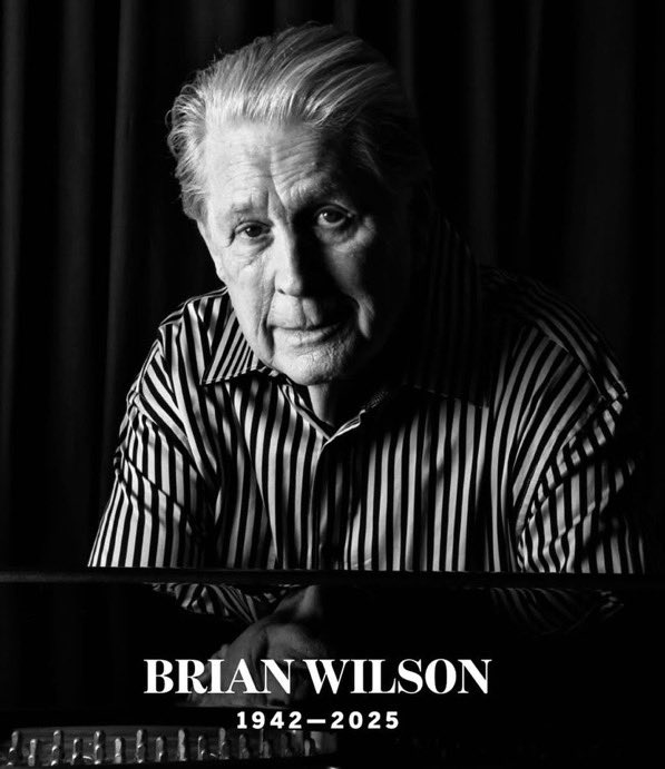 Have a toast tonight to one of the greatest musical minds of our time. He truly strived to create musical art that touched your soul and just made the world a little brighter.

Rest in peace Brian.