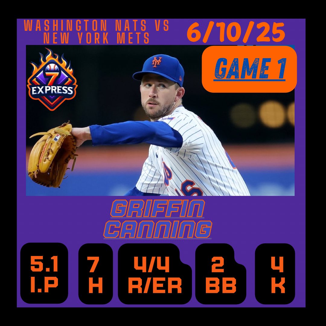 Mets won the series opener last night behind a Jeff McNeil Walk-Off single in the bottom of the 10th inning! 🔥

Tonight, the Mets look to build off that momentum &amp; take the series ‼️

#LGM #METS