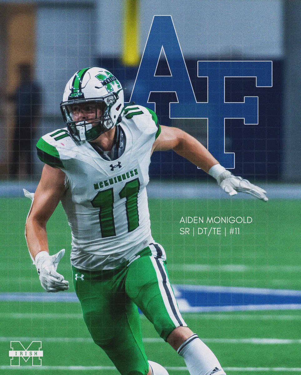 Bishop McGuinness Football (@bmchs_ft) on Twitter photo 🚨D1 OFFER ALERT🚨 
Congratulations <a href="/AidenMonigold/">Aiden Monigold</a> 
#SWAT | #IrishPride☘️ 🚨D1 OFFER ALERT🚨 
Congratulations <a href="/AidenMonigold/">Aiden Monigold</a> 
#SWAT | #IrishPride☘️