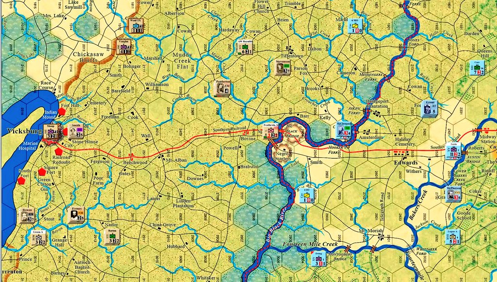 Masama (@sanchomateos) on Twitter photo Seguimos avanzando en la interesante campaña del #ThunderOnTheMississippi... turno 21 y las tropas Federales logran cruzar el Big Black River tras una serie de combates cerca de Edwards,abandonando la opción de ir a por Jackson..<a href="/MultiManPub/">Multi-Man Publishing</a> <a href="/Velezwargamecon/">Bellum Omnium Wargamecon</a> #gcacwspaintour Seguimos avanzando en la interesante campaña del #ThunderOnTheMississippi... turno 21 y las tropas Federales logran cruzar el Big Black River tras una serie de combates cerca de Edwards,abandonando la opción de ir a por Jackson..<a href="/MultiManPub/">Multi-Man Publishing</a> <a href="/Velezwargamecon/">Bellum Omnium Wargamecon</a> #gcacwspaintour