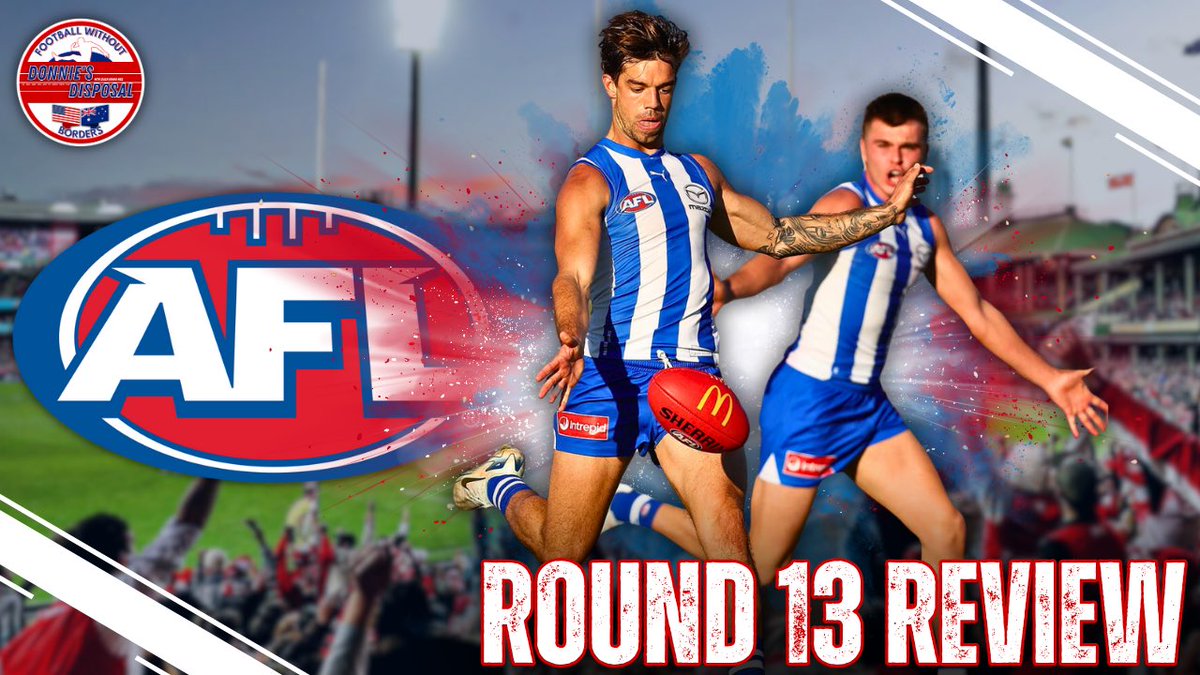 Here it is, my <a href="/AFL/">AFL</a> Round 13 Review! Today, I sit down with Nic. We discuss all things Round 12. Hope you enjoy our chat! #AFL #DonniesDisposal 

youtu.be/JdJ31JcPLQ0?si…