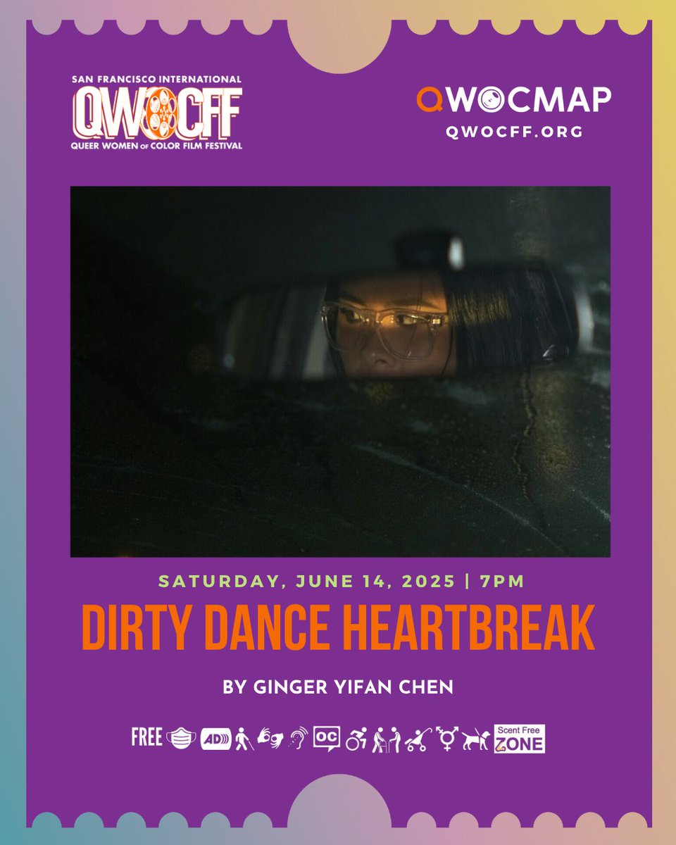 Queer Women of Color Film Festival is June 13-15 in SF!
FREE tickets
🎟️ qwocff.org/tickets

Check out these screenings ft. our members!

🎥 PARAMITA
Think Global, Act Local
6/14, 12pm

🎥 Standing Above the Clouds
6/14, 5pm

🎥 Dirty Dance Heartbreak
Queer Mischief
6/14, 7pm