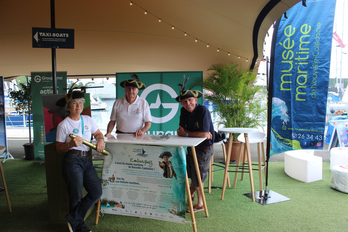 🚢 Le musée maritime vous attend demain de 9h à 18h au Village de la #GroupamaRace !
🎯 Jeu pour gagner des entrées, l’occasion idéale de tester vos connaissances maritimes tout en vous amusant.
👋 Rencontrez nos bénévoles en tricorne, de la bonne humeur assurée😉!