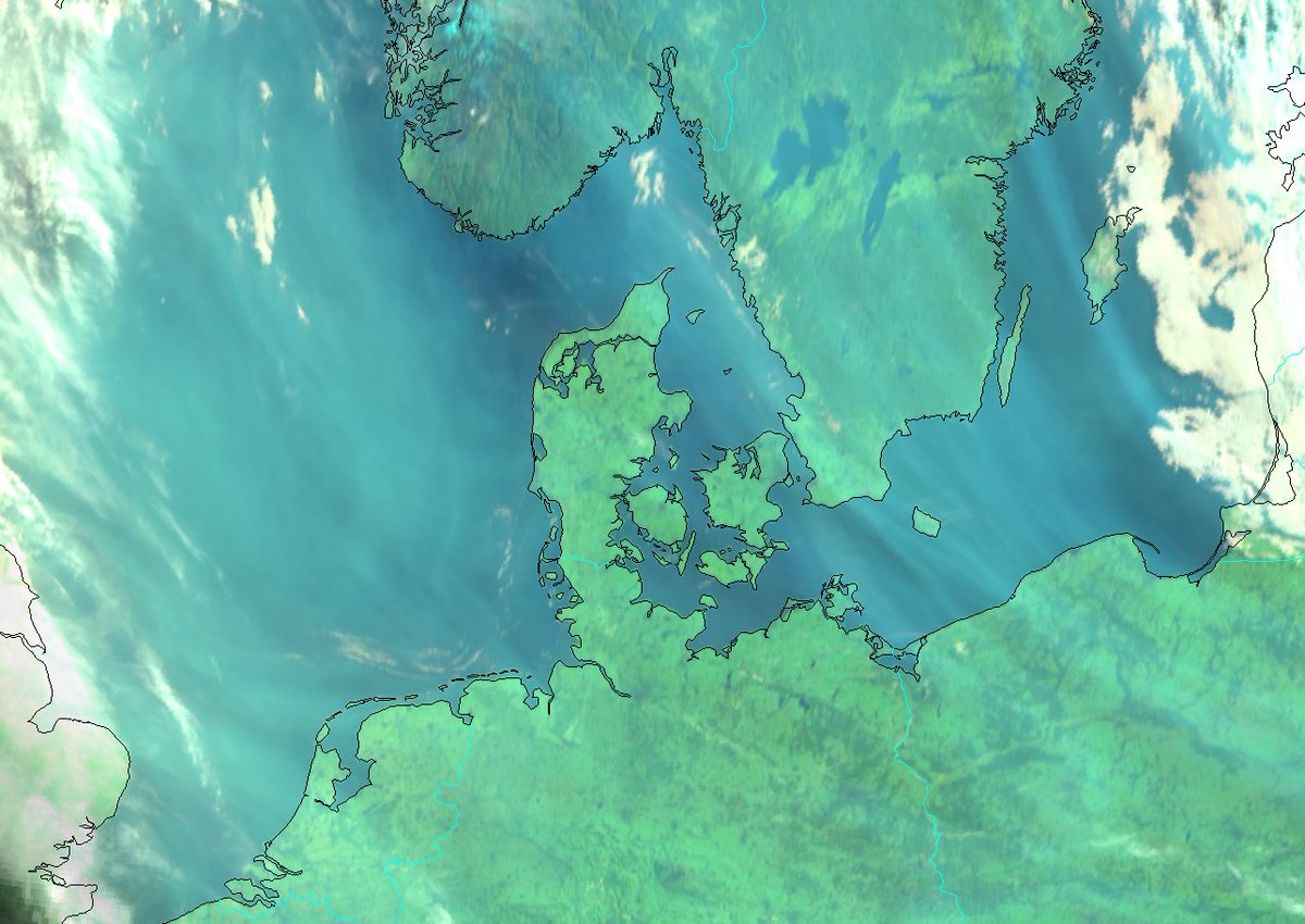 Sonniger und windstiller Donnerstagmorgen in ganz Dänemark