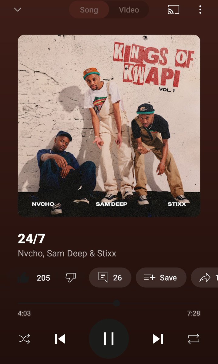 thapsdinho's tweet photo. This one was made for Dinho and I. He loves amaPiano and I love Kwaito. Our drives from his school to home are usually a Kwaito - amaPiano celebration, and I have a feeling this will be on high rotation for a few days. Dlala Stixx..haa haa #KingsofKwapi #Kwapi https://t.co/1OgKUyFd4c