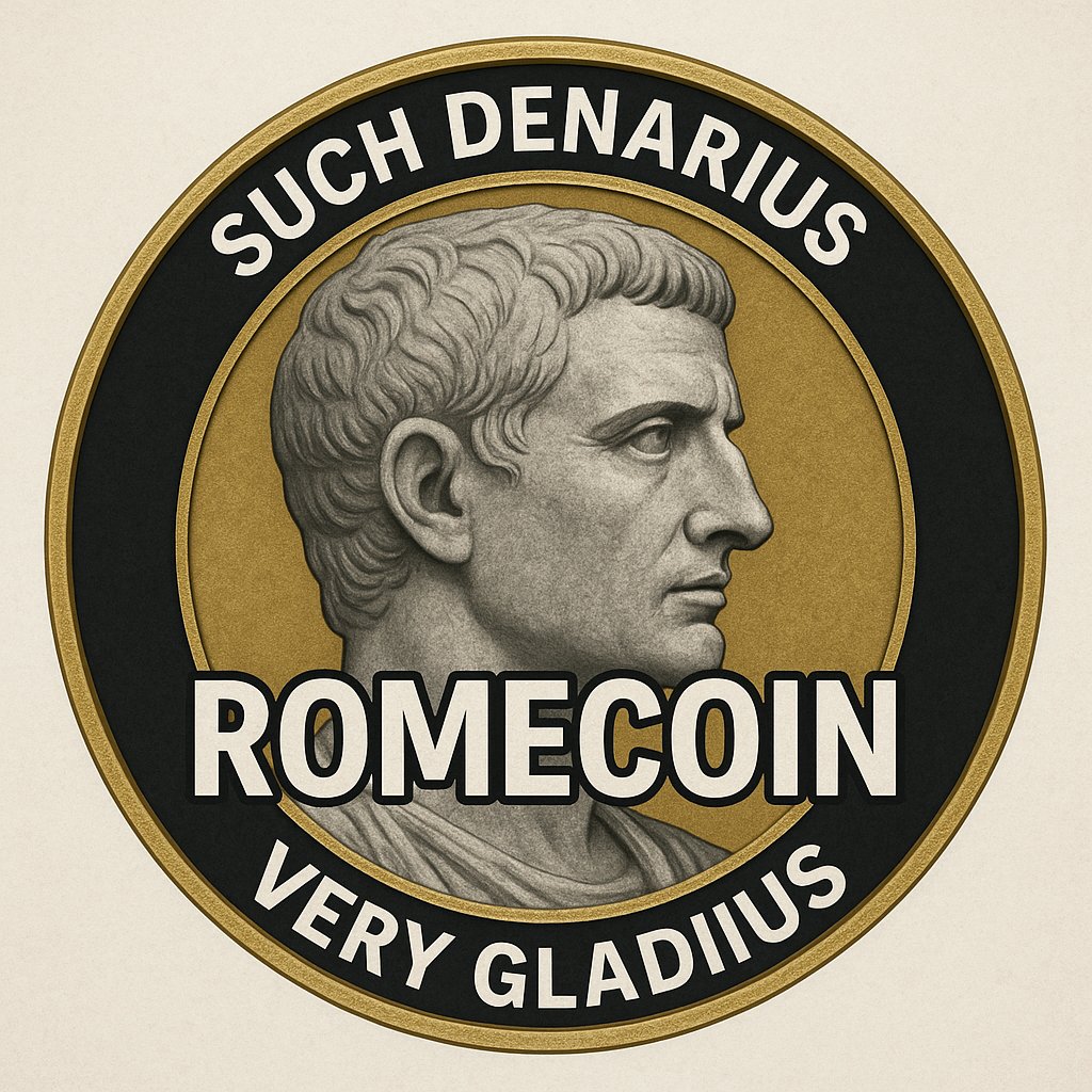 BagzWgmi's tweet image. You don’t “exit” Romecoin.

You just get written out of the story.

For Rome🛡️

#romecoin