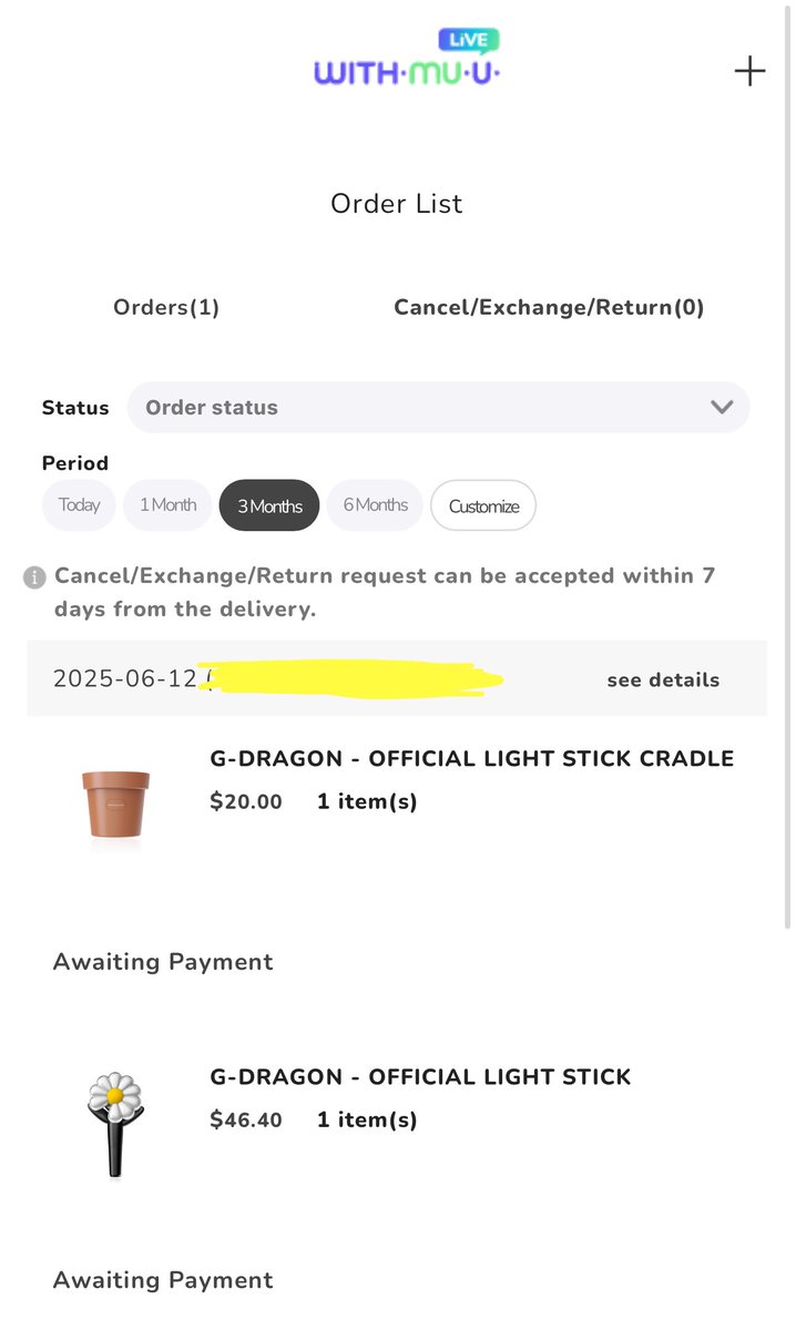 I'm still upset about not getting Ubermensch tickets in Taipei, but I am happy I got to secure the daisybong and cradle FINALLY 😌

Still manifesting that secured concert tickets in HK/BKK or maybe SG?? 🍀