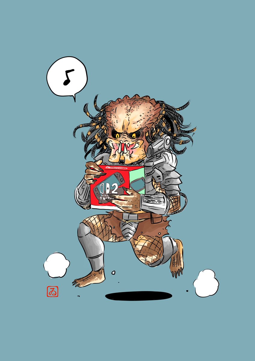 Happy 38th anniversary to Predator🎊🎂🍾✨
#プレデター