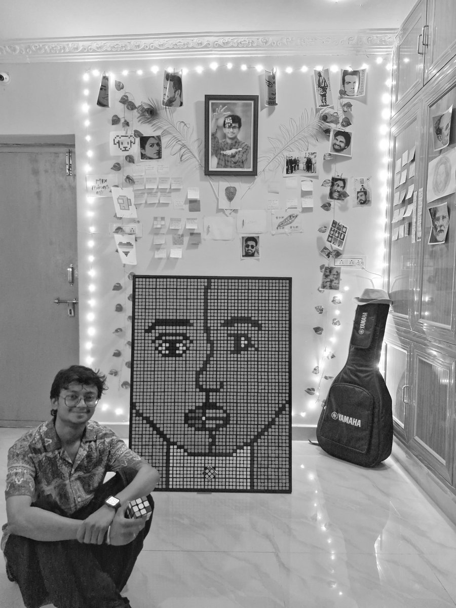 "Art isn't just a part of my life - it is my life."
🎨🤞🫂
#sricharanscubemosaics #rubikscube #art #artwork #picasso #artist #life #career #painting #drawing #cubeart #portrait #artbysricharannarasimha