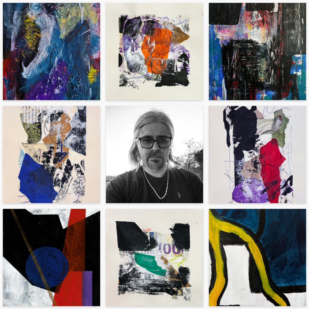 Hi art lovers. I'm Fabrizio from 🇮🇹. I started painting 4y ago and here some of my art on <a href="/objktcom/">objkt.com</a> .  My favourite painters are Vedova, Celiberti, Basaldella and Tàpies. I love cats, racoons, anime, music.
objkt.com/@brarez