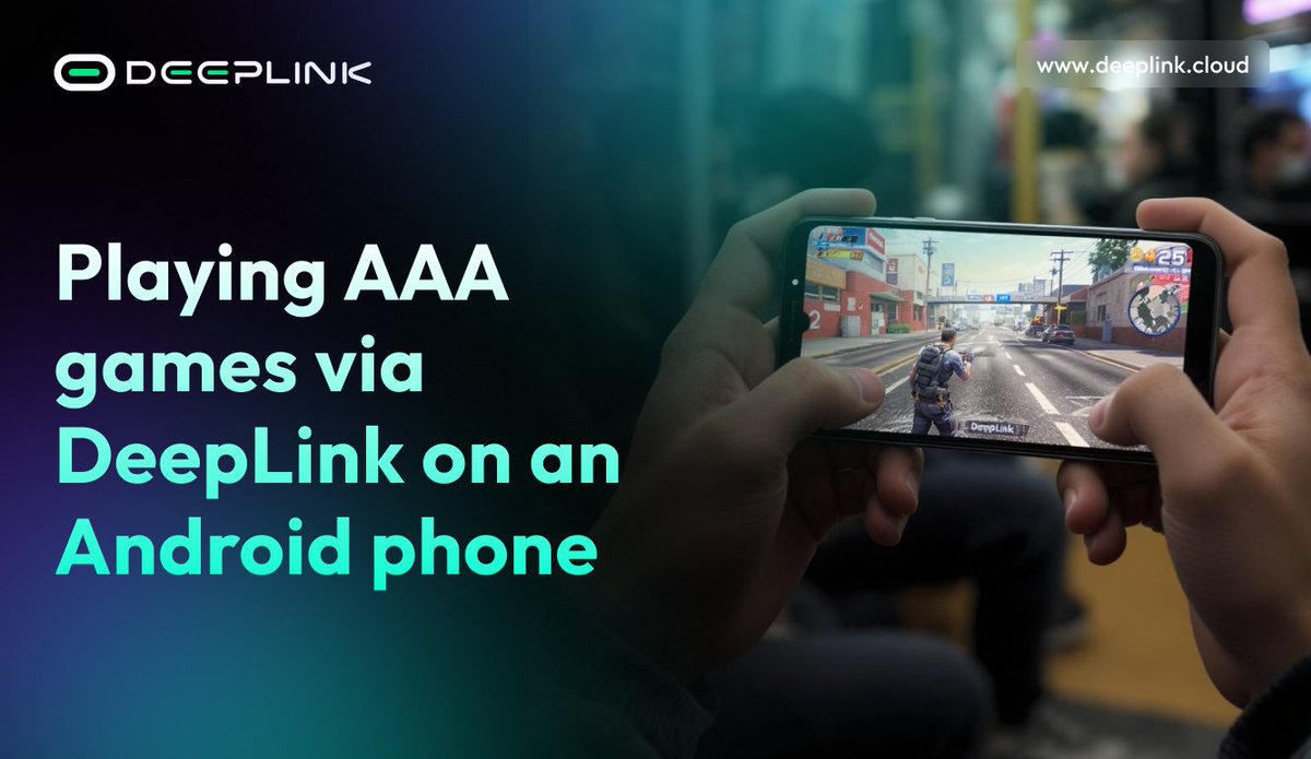 🎮 Cloud Gaming on Mobile – Powered by DeepLink!

No console? No problem.  You can play AAA PC games right on your Android phone with DeepLink — a decentralized cloud gaming platform that connects you to powerful remote machines.

✅ Android app live on Google Play
🚀 iOS support