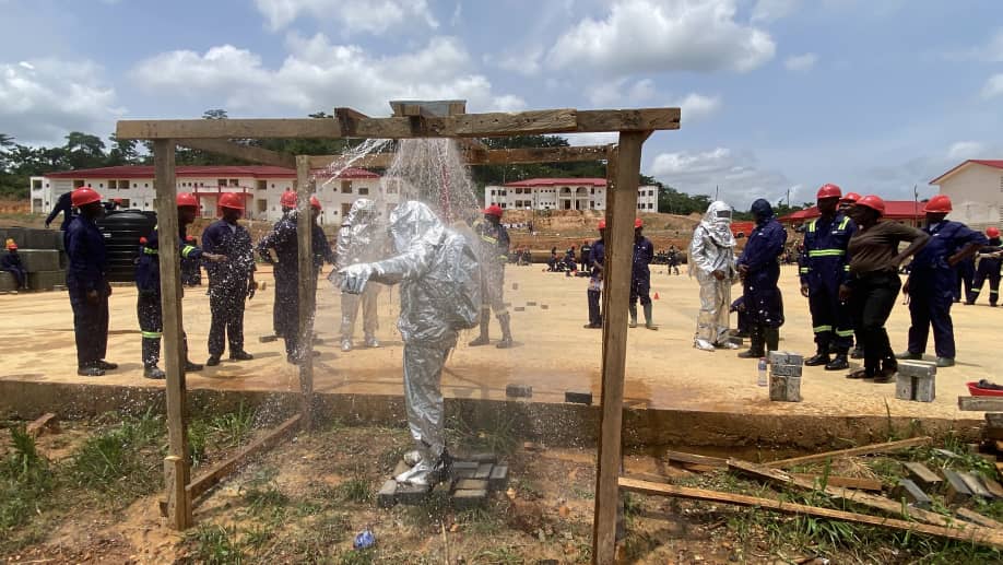 GNFS_FSC's tweet photo. HAZMAT training section https://t.co/cIphgnzxIP