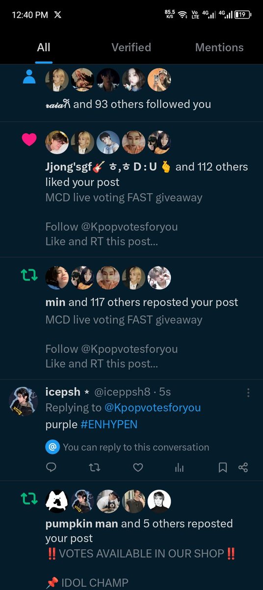 Kpopvotesforyou's tweet image. congrats! 5 live votes for #EHYPEN!