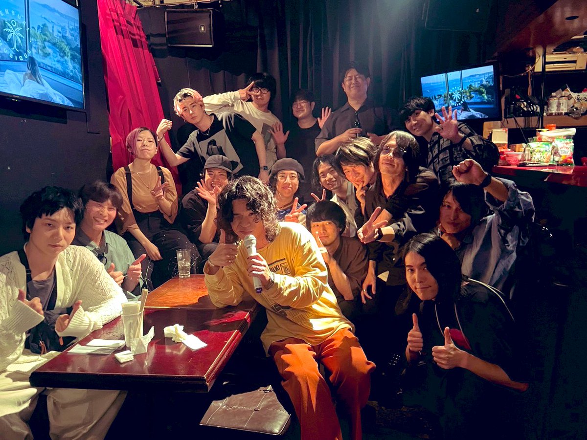 みんなずっとバンドマン。
ラブい夜でした。