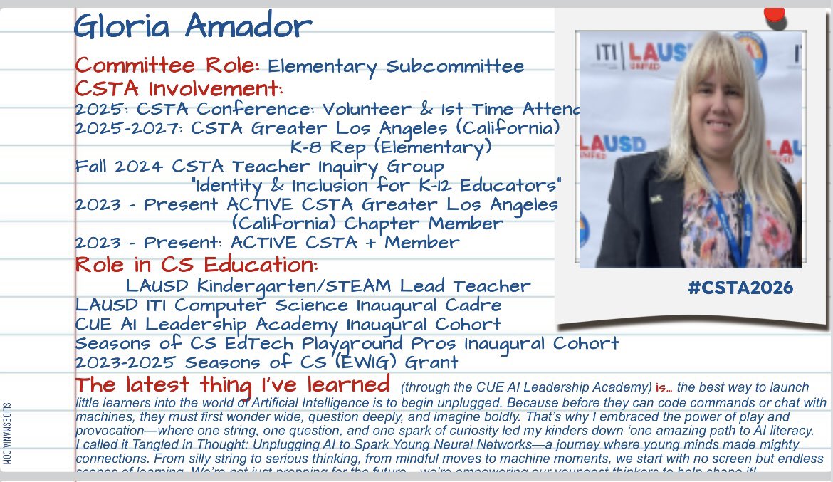 Gloria Amador tweet media