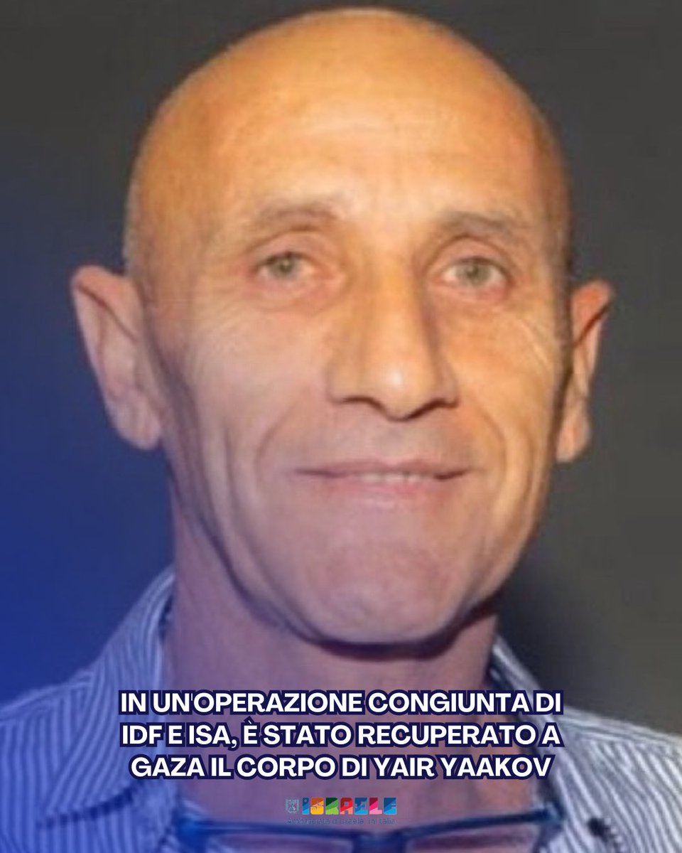 In un’operazione congiunta di IDF e ISA, dopo 614 giorni è stato recuperato a Gaza il corpo di Yair Yaakov. 
Yair era stato assassinato il 7 Ottobre a Nir Oz, e il suo corpo senza vita portato a Gaza.

Anche i suoi figli, Or e Yagil, e la sua compagna, Meirav, erano stati presi