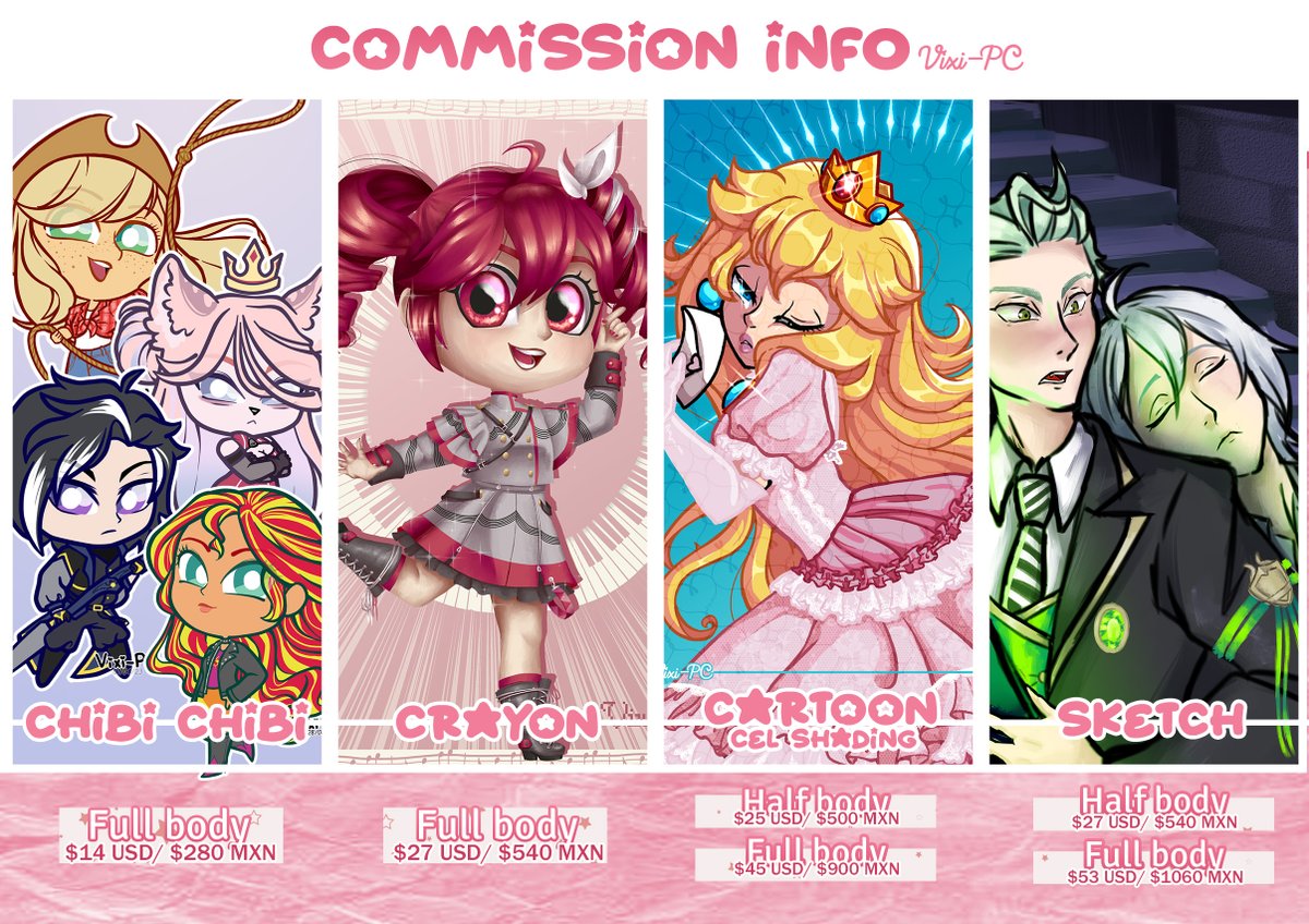 Vixi_PC's tweet image. Commissions are Open! (2 slots)
Terms and Conditions docs.google.com/document/d/1Z2β¦
