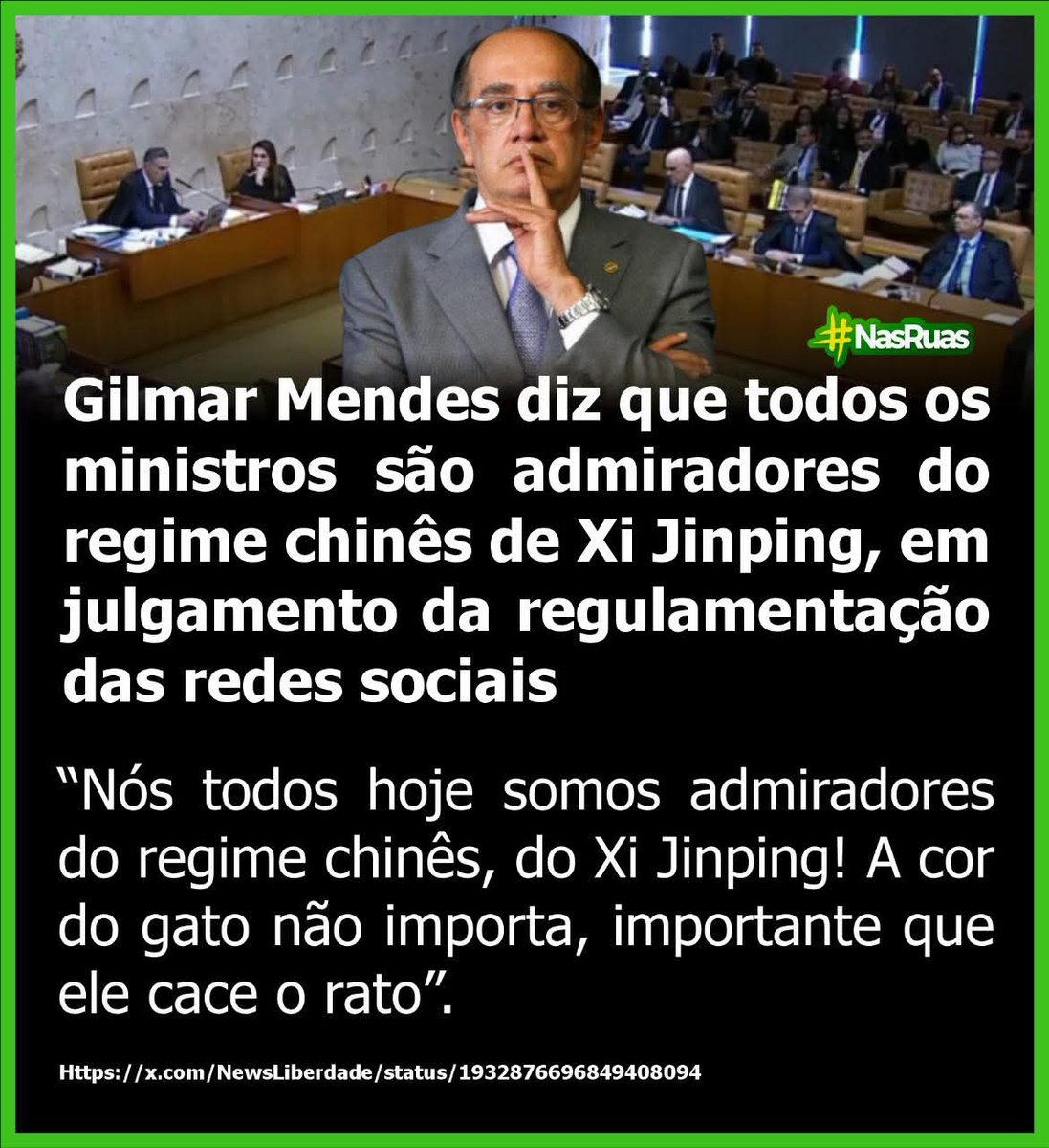 Para que servem os Senadores e Deputados?
Se o STF resolvem tudo.
Melhor fechar o CN.