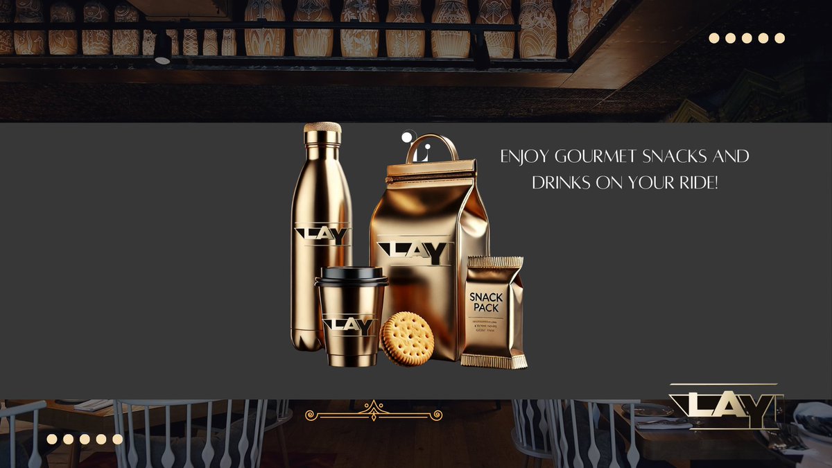 L_A_Y_01's tweet image. 🍪 Sip. Savor. Souvenir.
Our onboard L.A.Y. experience includes more than travel-It’s gourmet snacks, signature blends, and take-home elegance.
Every detail is curated.
Every bite, branded.
Ride. Indulge. Remember.
#LuxuryOnTheRails #LAYExperience #SnackInStyle  #LAYMemorabilia