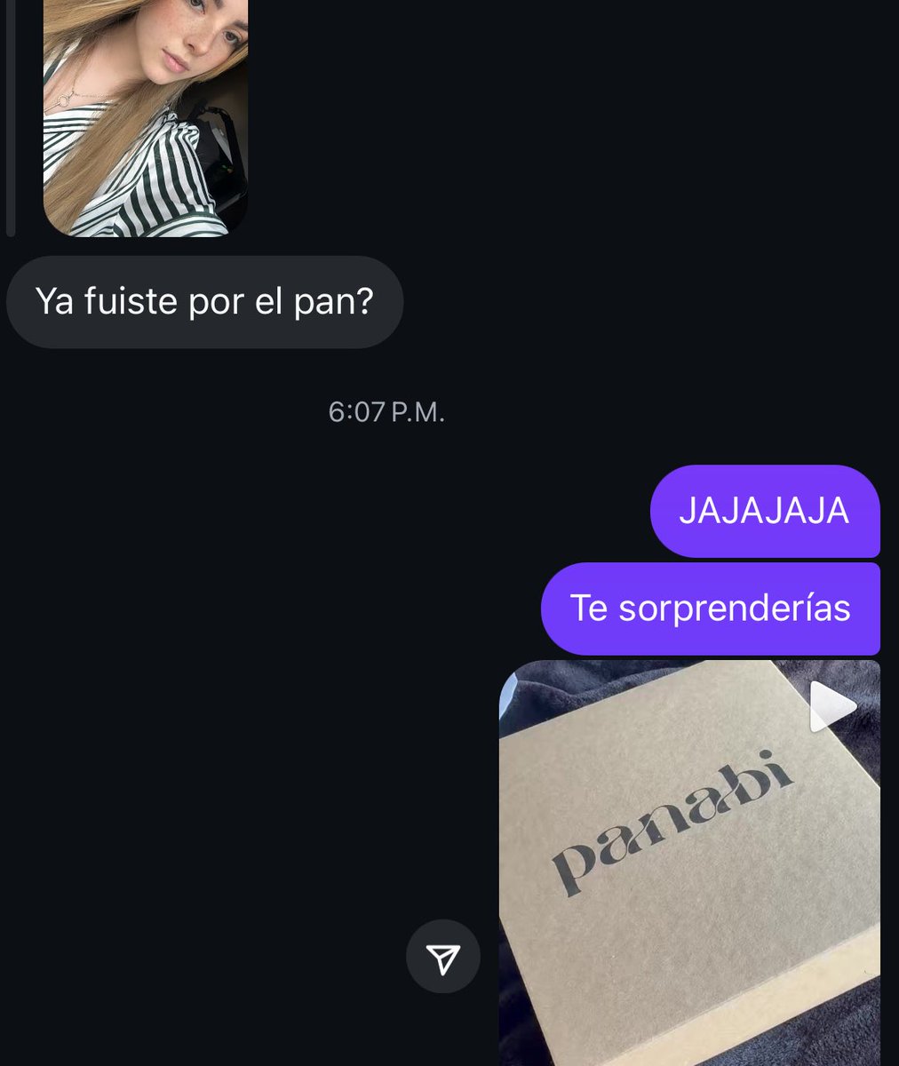 Yo ligando: 😔 pd. Si compre pan