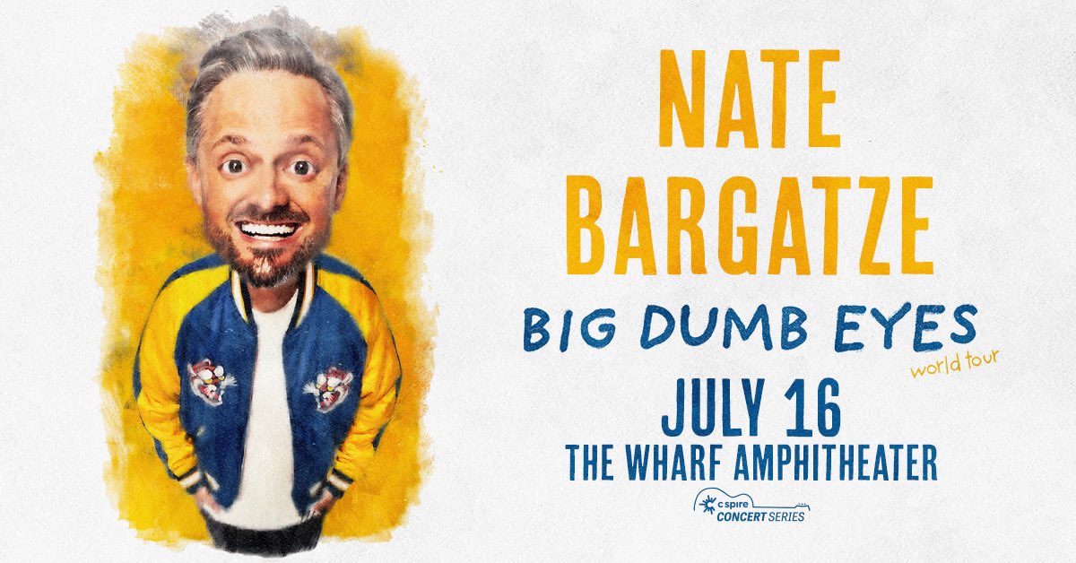 LOW TICKET ALERT 🚨￼ Only a few seats left to catch <a href="/natebargatze/">Nate Bargatze</a> LIVE at The Wharf on July 16! Snag yours 👉 bit.ly/4joCGbT