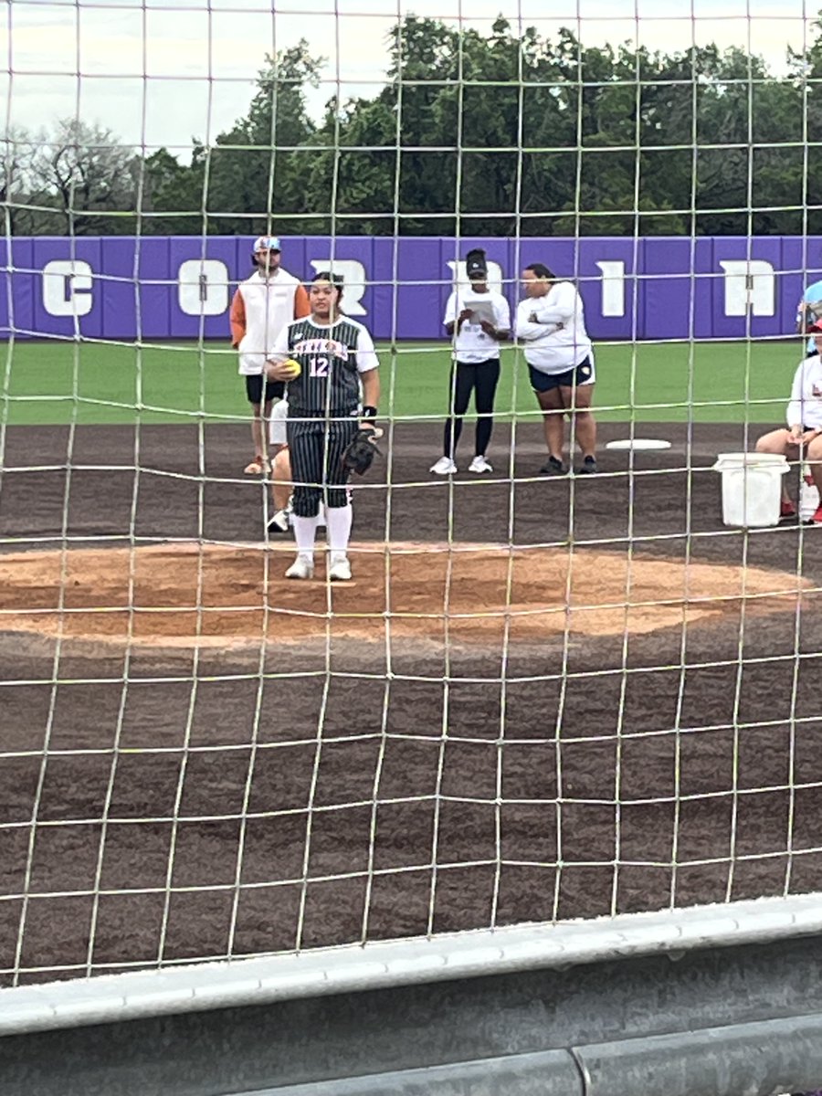 Had a great time at today’s college softball camp!  Huge thank you to all the coaches who gave valuable feedback and instruction throughout the day. Loved getting to showcase my skills and connect with other players. Excited to keep grinding and chasing my goals!