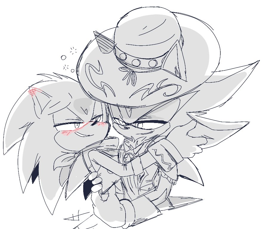 Vurrase's tweet image. Broke back mountain type vives 🩷🩷💕💫 #SonicTheHedgehog #ShadowTheHedgehog #sonadow