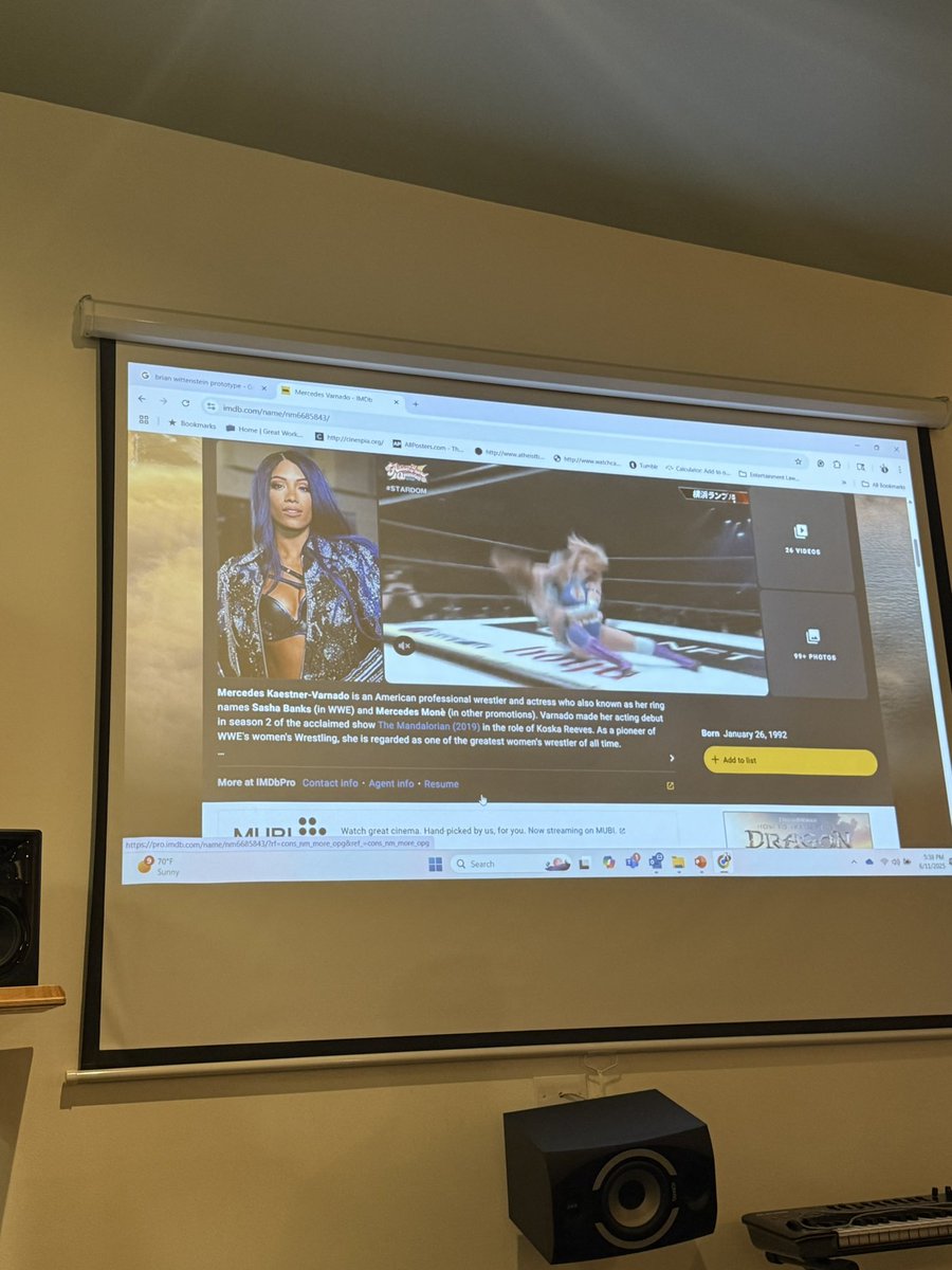 stardom and mercedes mone being discussed in my class rn that’s pretty cool.