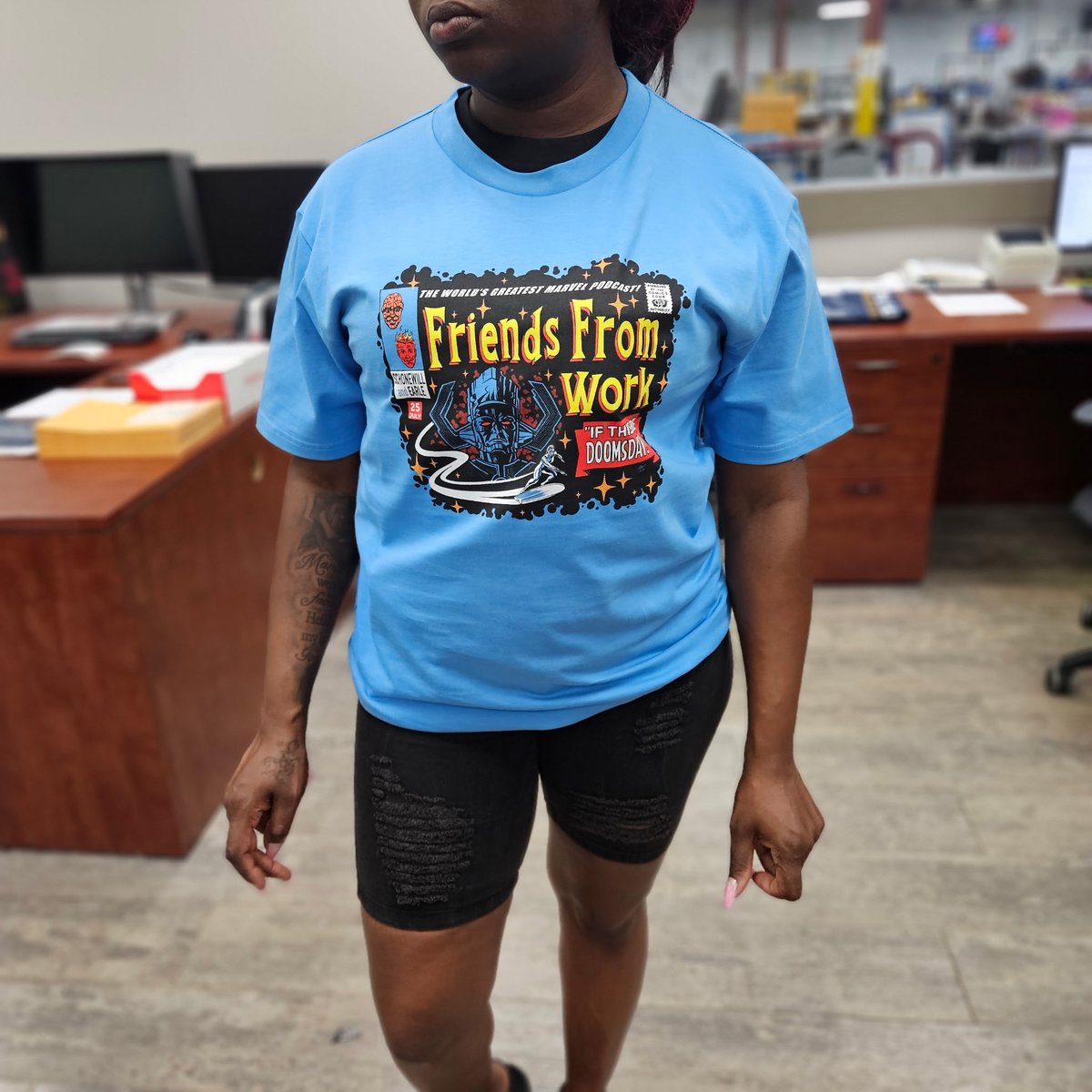 Brand new shirts are available.

- highest quality / most detailed print we’ve done

- it’s an expensive shirt. This ASColour shirt is a little bit denser, longer fitting and more durable than our others. 

- sales directly support this podcast. Obviously, no pressure but thanks