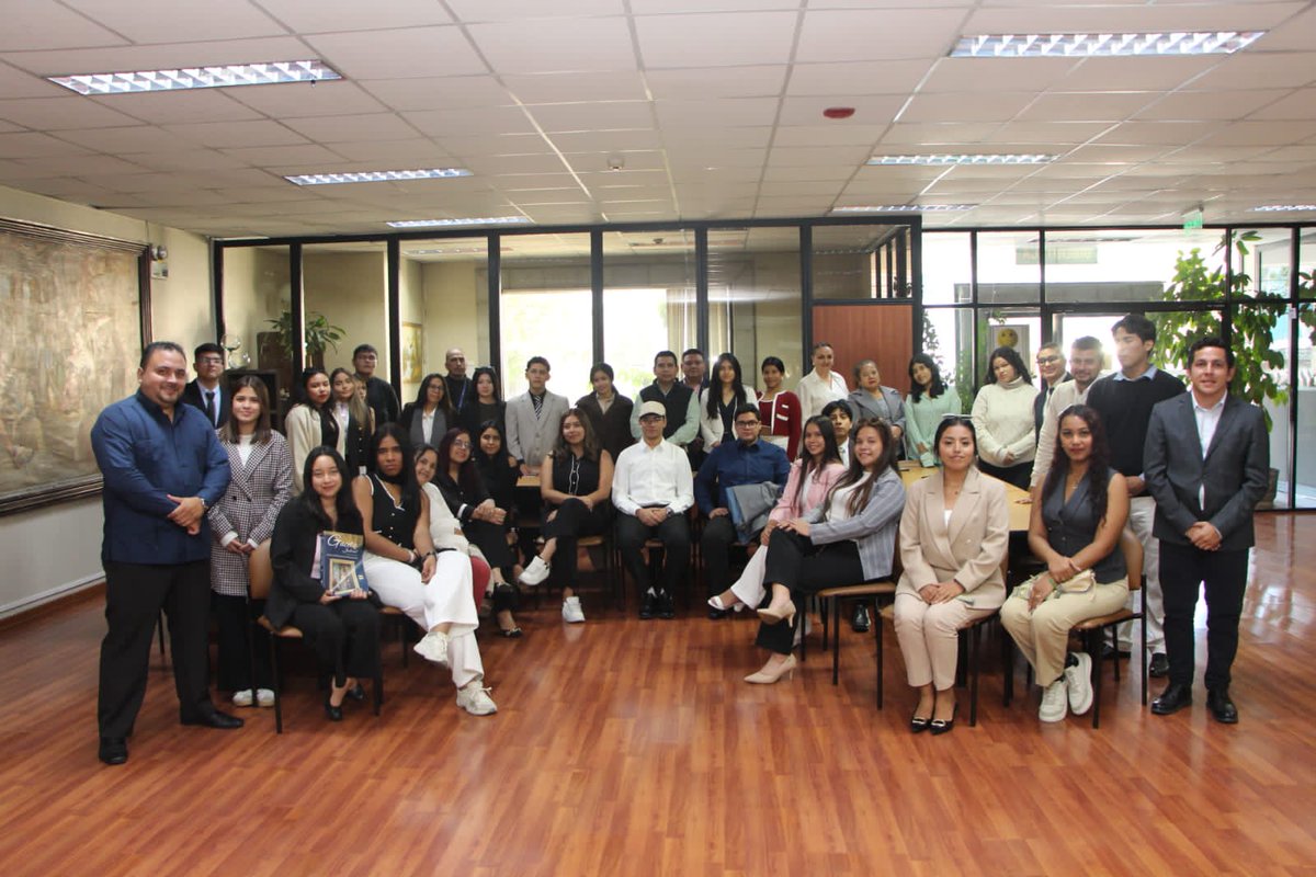 🏛️✨ Agradecemos a los estudiantes de la <a href="/UIDE/">UIDE</a> por su visita 🎓✨

🤝 #TransparenciaJudicialCNJ.