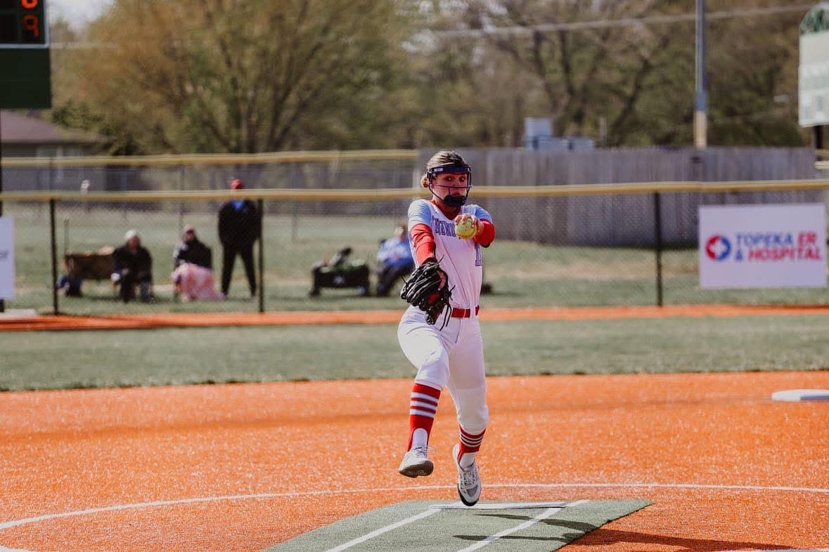 Grace Proctor of Shawnee Heights wrapped up a great career with a 5A state appearance and tough first round exit to eventual state champions St Thomas Aquinas. Proctor pitched 85.1 innings on the year and struck out 129 batters, walking just 24. She accounted for an ERA of 1.887