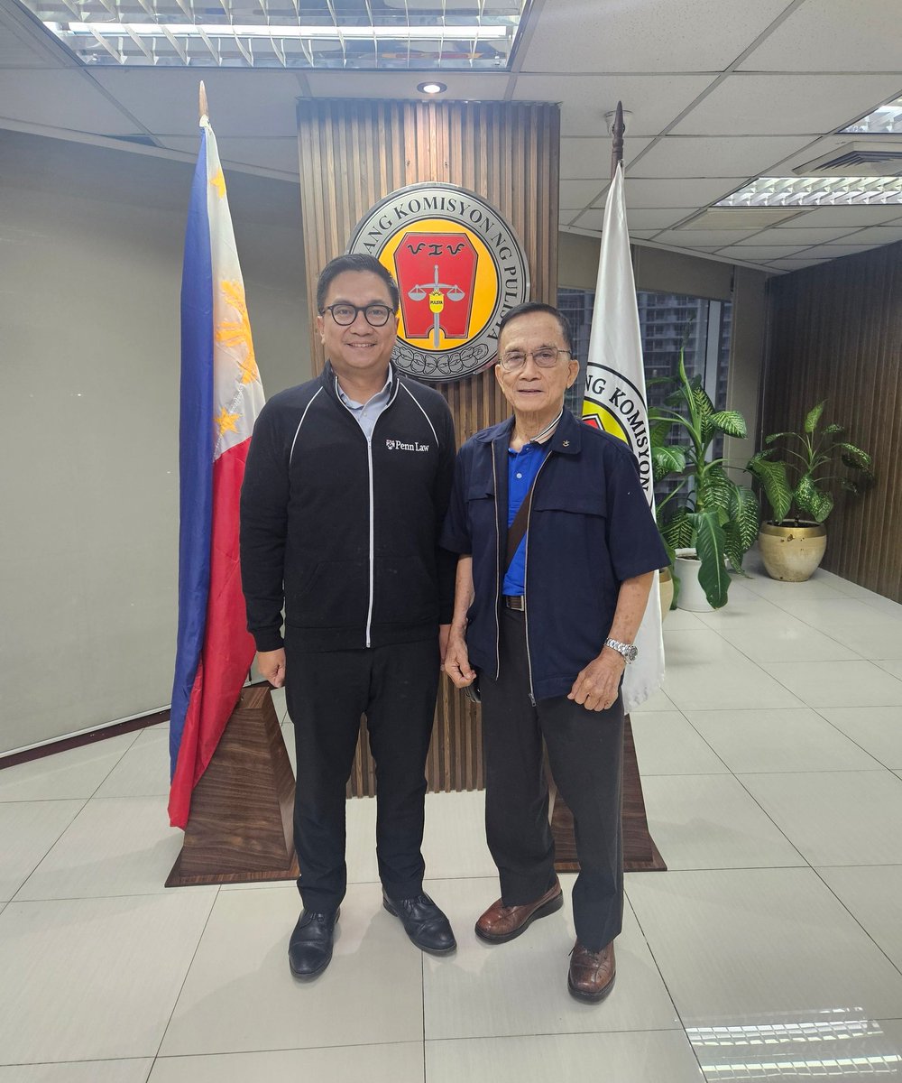 Karangalan na madalaw sa unang pagkakataon sa NAPOLCOM (ngayong ako'y VCEO na), ang urban legend ng kapulisan, ang aking ama na si GEN ROBERTO L CALINISAN. Salamat po Papa. Salamat po sa magandang pangalan. Itutuloy ko po ang malasakit sa institusyon at magandang gawa na inyong
