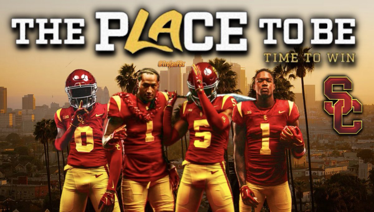 USC is the pLAce to be✌️ 🏠🌴

Lock in ‼️🔒🔒🔒