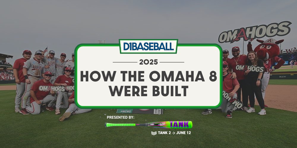 Kendall Rogers (@kendallrogers) on Twitter photo 📝CWS TEAMS: HOW THEY WERE BUILT📝
This is fantastic content from <a href="/fridaystarters/">Bradley Smart</a> on the eve of Media Day here in Omaha.
Have you ever wondered how exactly the eight <a href="/NCAABaseball/">NCAA Baseball</a> teams at the CWS were built?
Here' s an in-depth look: d1baseball.com/postseason/how… 📝CWS TEAMS: HOW THEY WERE BUILT📝
This is fantastic content from <a href="/fridaystarters/">Bradley Smart</a> on the eve of Media Day here in Omaha.
Have you ever wondered how exactly the eight <a href="/NCAABaseball/">NCAA Baseball</a> teams at the CWS were built?
Here' s an in-depth look: d1baseball.com/postseason/how…
