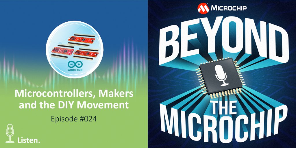 Join our Wizard of Make on the latest "Beyond the Microchip" podcast. Discover the origins of Microchip and Arduino, and explore the journey behind AVR® Core and its impact on the future of microcontrollers. mchp.us/4lO1602. #Arduino #AVRCore