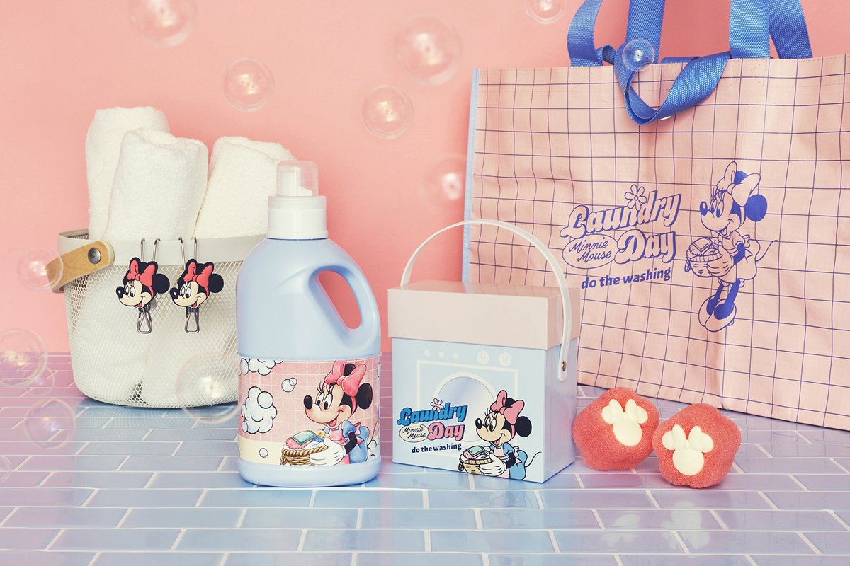 ディズニー】バス＆ランドリーグッズ セット ディズニーストア