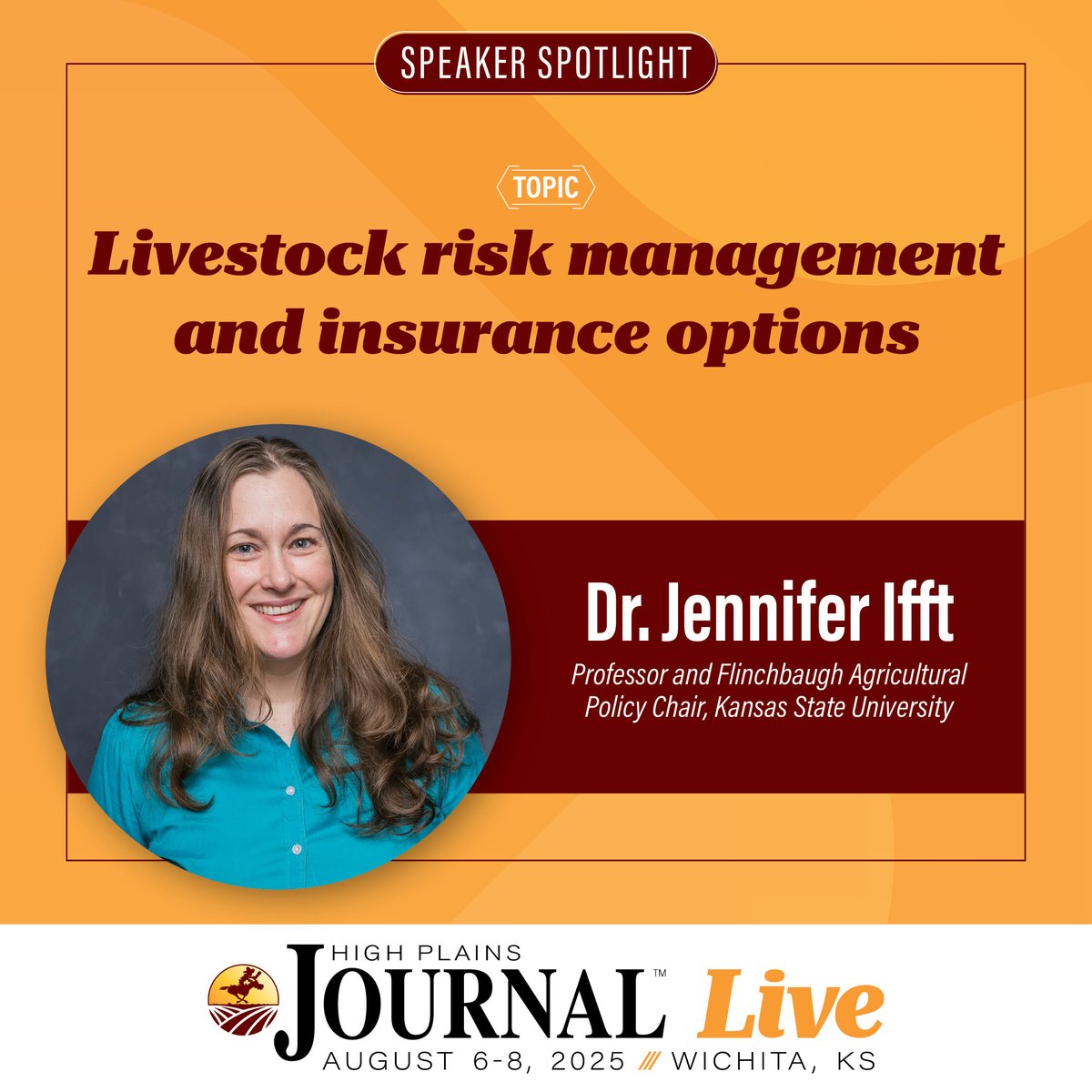 High Plains Journal (@highplainsjrnl) on Twitter photo Join us at HPJ Live and learn from Jennifer Ifft, <a href="/kstateagecon/">K-State Ag Economics</a>
The goal of this session is to help livestock producers decide whether existing insurance options are a good fit for their risk management needs. We will begin with an overview of livestock and forage risk Join us at HPJ Live and learn from Jennifer Ifft, <a href="/kstateagecon/">K-State Ag Economics</a>
The goal of this session is to help livestock producers decide whether existing insurance options are a good fit for their risk management needs. We will begin with an overview of livestock and forage risk