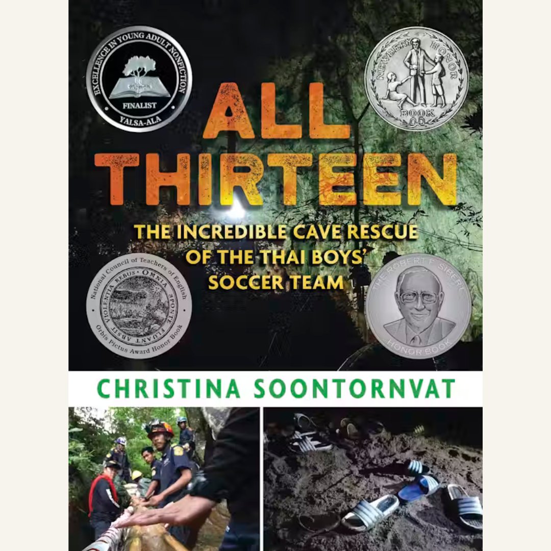 1990Institute's tweet image. ☀️📚 Looking for summer reads for your kids? Meet Christina Soontornvat—Thai Texan, STEM educator &amp;amp; award-winning author of 20+ books for young readers, incl. A Wish in the Dark &amp;amp; All Thirteen.

 #SummerReading #KidLitRecs #AAPIAuthors #DiverseBooksForKids