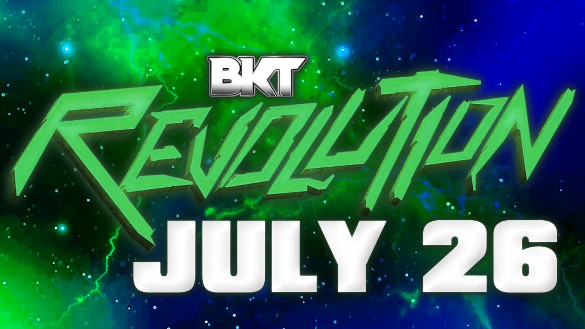 RRWBreakoutt's tweet photo. NEWS FLASH!
#BKTRevolution returns this year, as it will be taking place on July 26th in replacement of In Your House https://t.co/1susXcDX5N