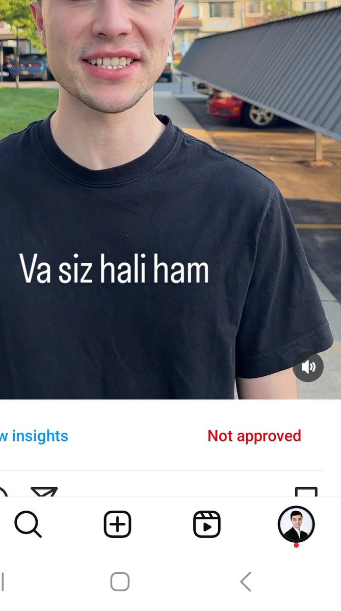 Instagramda birinchi marta reklama quymoqchi edim. Approve bulmadim😬