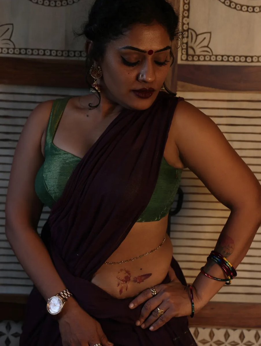 Desires tease her temptation to express her elegance