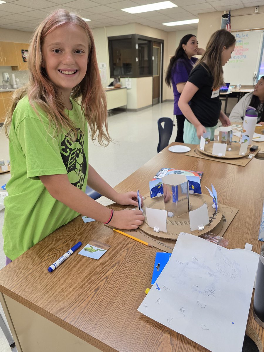 AdamYoder_23's tweet image. Day 3 at @CampInvention was an absolute blast! 🚀 Our innovators were busy bringing their incredible ideas to life, tackling challenges, and discovering the power of their imaginations
#ConcordPride #Discover #Innovation #STEM #KidsActivities #HandsOnLearning #Creativity